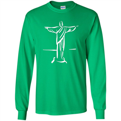 Brazil Christ The Redeemer - Cristo Redentor Brasil T-shirt Irish Green