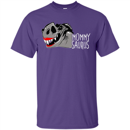 Mommy Saurus T-shirt Purple