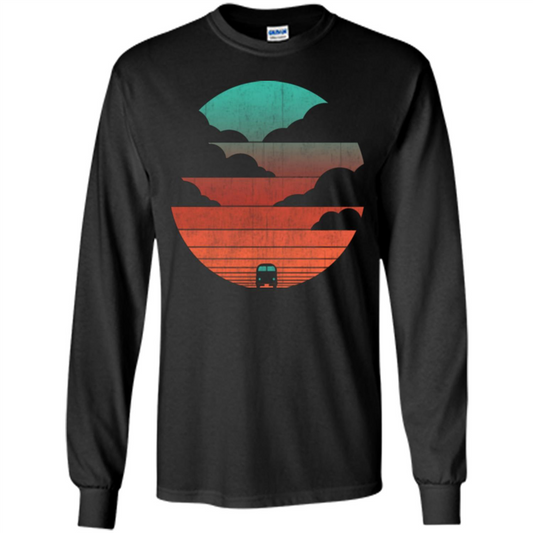 Driving Into The Sunset T-shirt Black