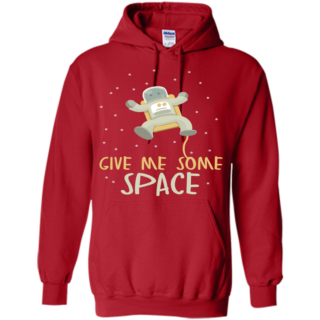 Astronaut T-shirt Give Me Some Space T-shirt Red