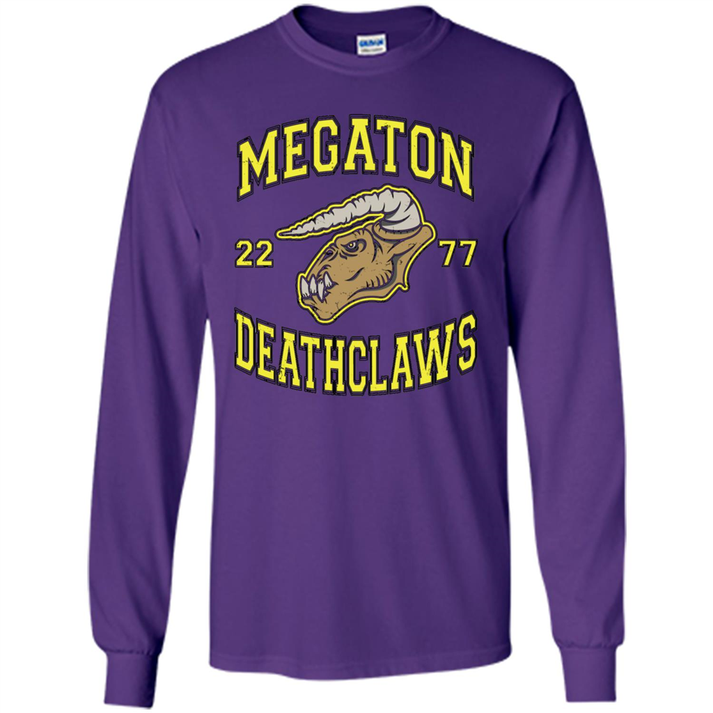 Megaton Deathclaws 2277 T-shirt Purple