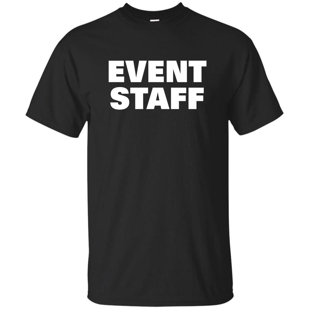 Event Staff T-shirt Black