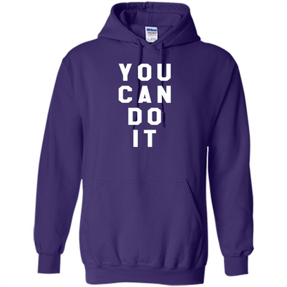 You Can Do It T-Shirt Purple