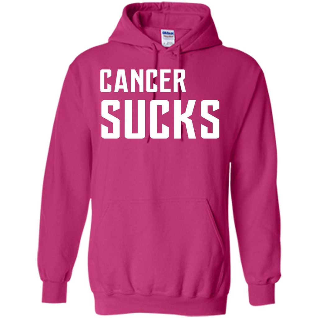 Cancer Sucks T-shirt Heliconia