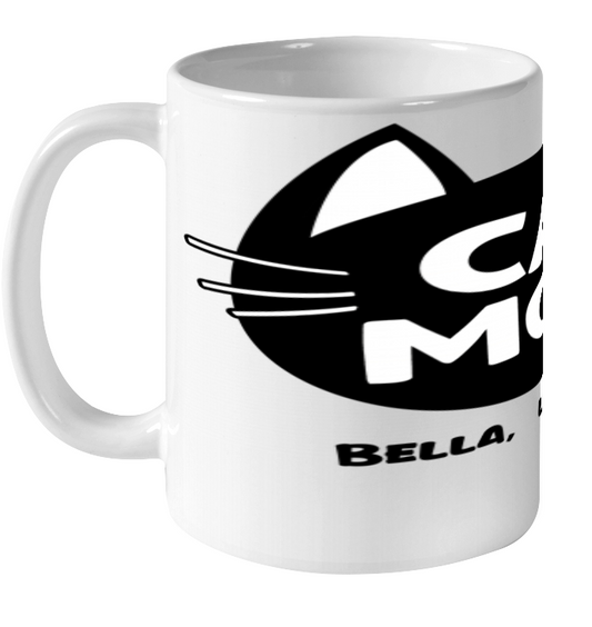 Cat Mom Family Members ( Customized Name or Number ) Ceramic Mug 11oz Ceramic Mug 11oz White 11oz