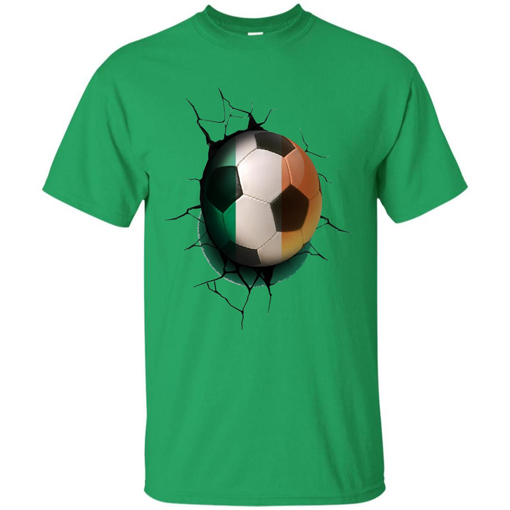 Ireland Football Soccer T-shirt Irish Green