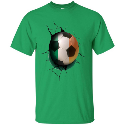 Ireland Football Soccer T-shirt Irish Green