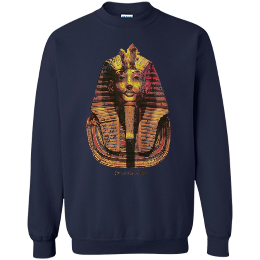 Distressed Pharoah T-shirt Navy