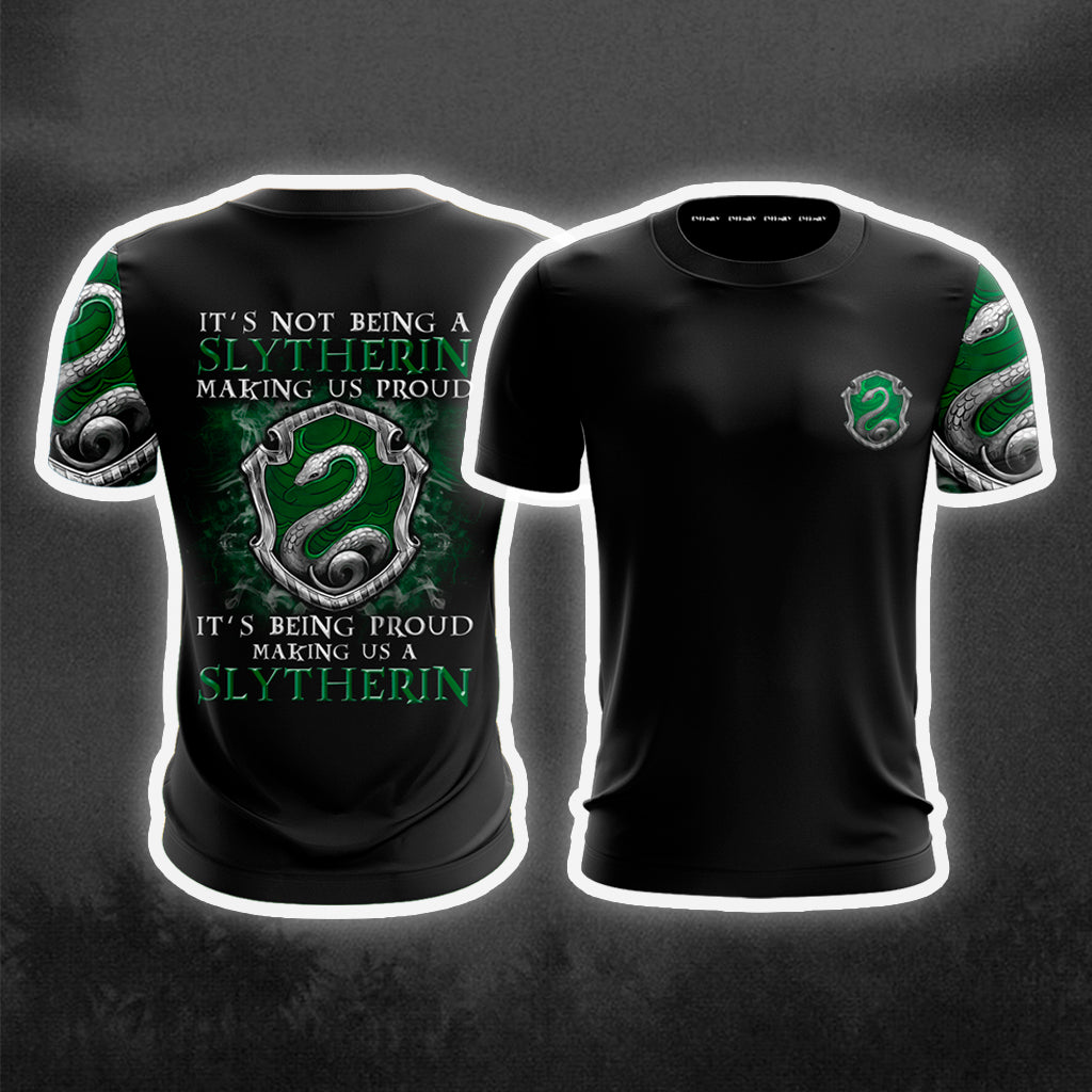 It's Being Proud Making Us A Slytherin Harry Potter New Collection Unisex 3D T-shirt