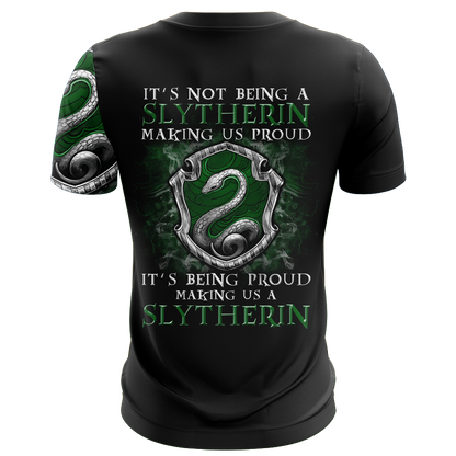 It's Being Proud Making Us A Slytherin Harry Potter New Collection Unisex 3D T-shirt