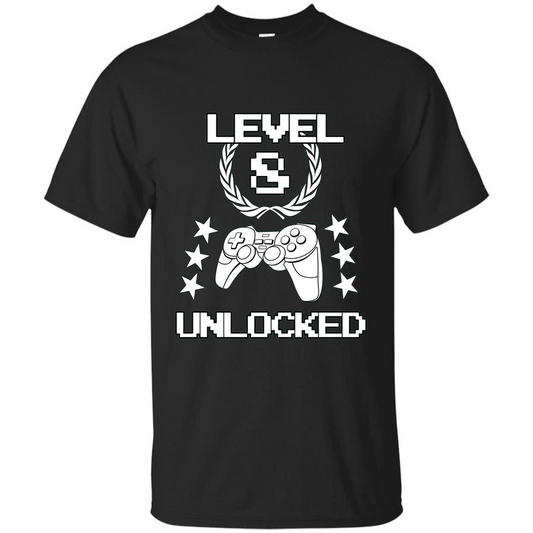 Video Game T-shirt Legendary Gamers 8th Unlocked T-shirt Royal
