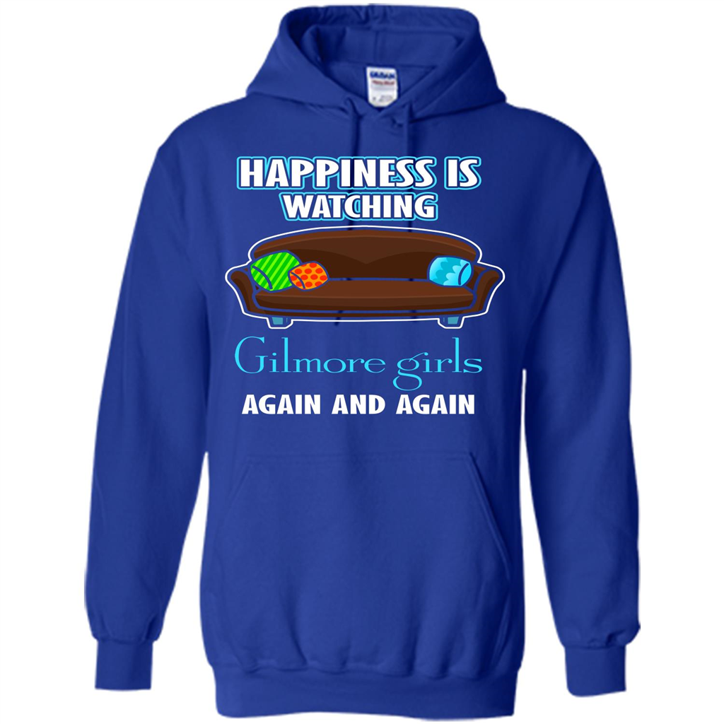 Movie T-shirt Happiness Is Watching Again And Again Royal