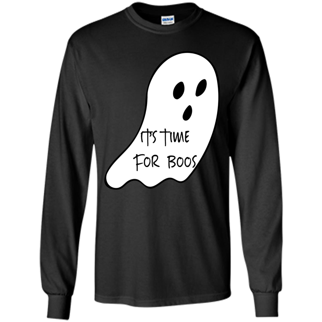 It's Time For Boos Funny Halloween T-shirt