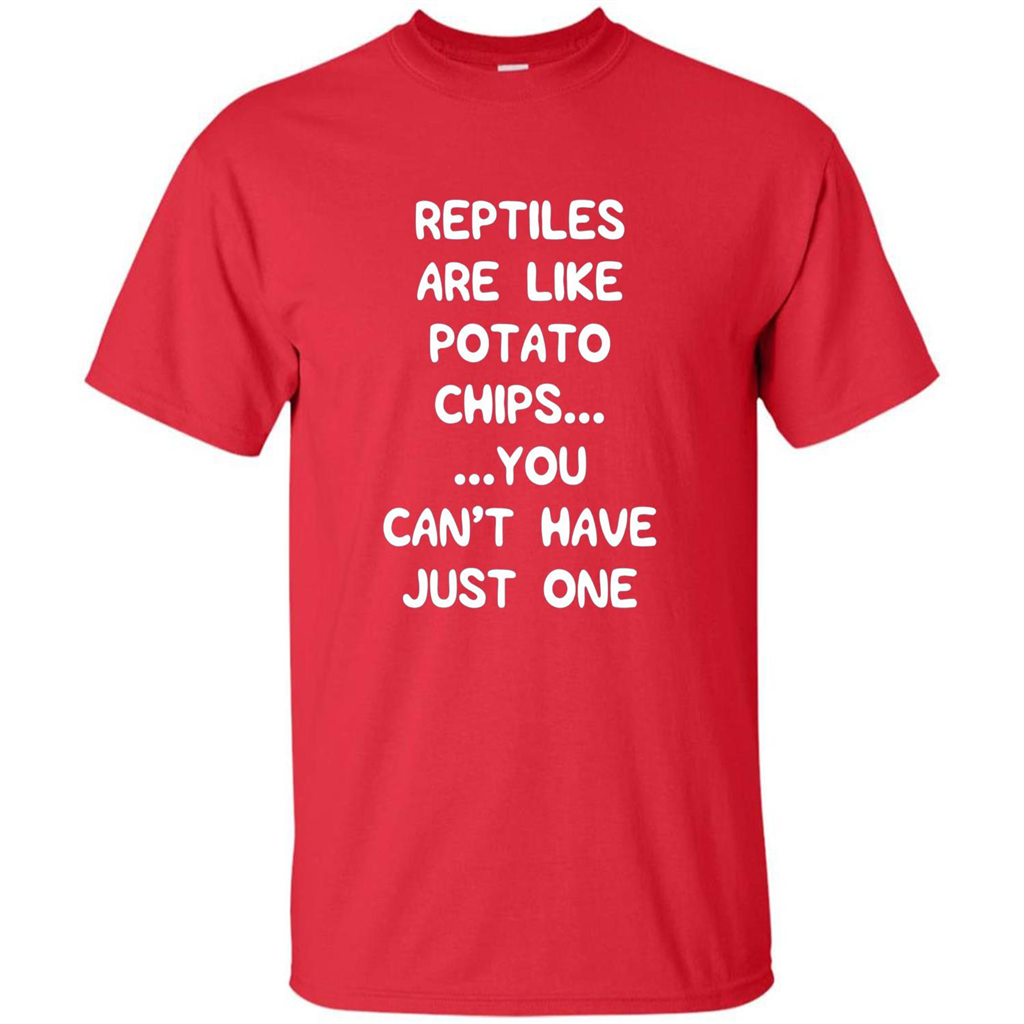 Reptile Funny Shirt Reptile Accessory T-shirt Red