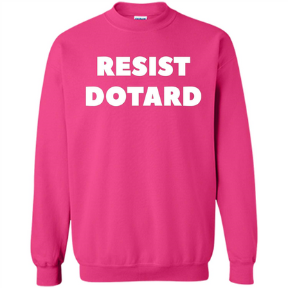 American President T-shirt Resist Dotard T-Shirt Heliconia