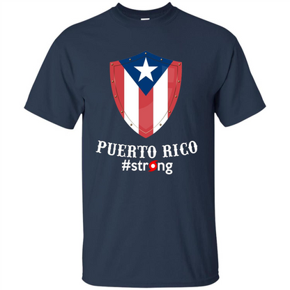 Puerto Rico Strong T-shirt Navy