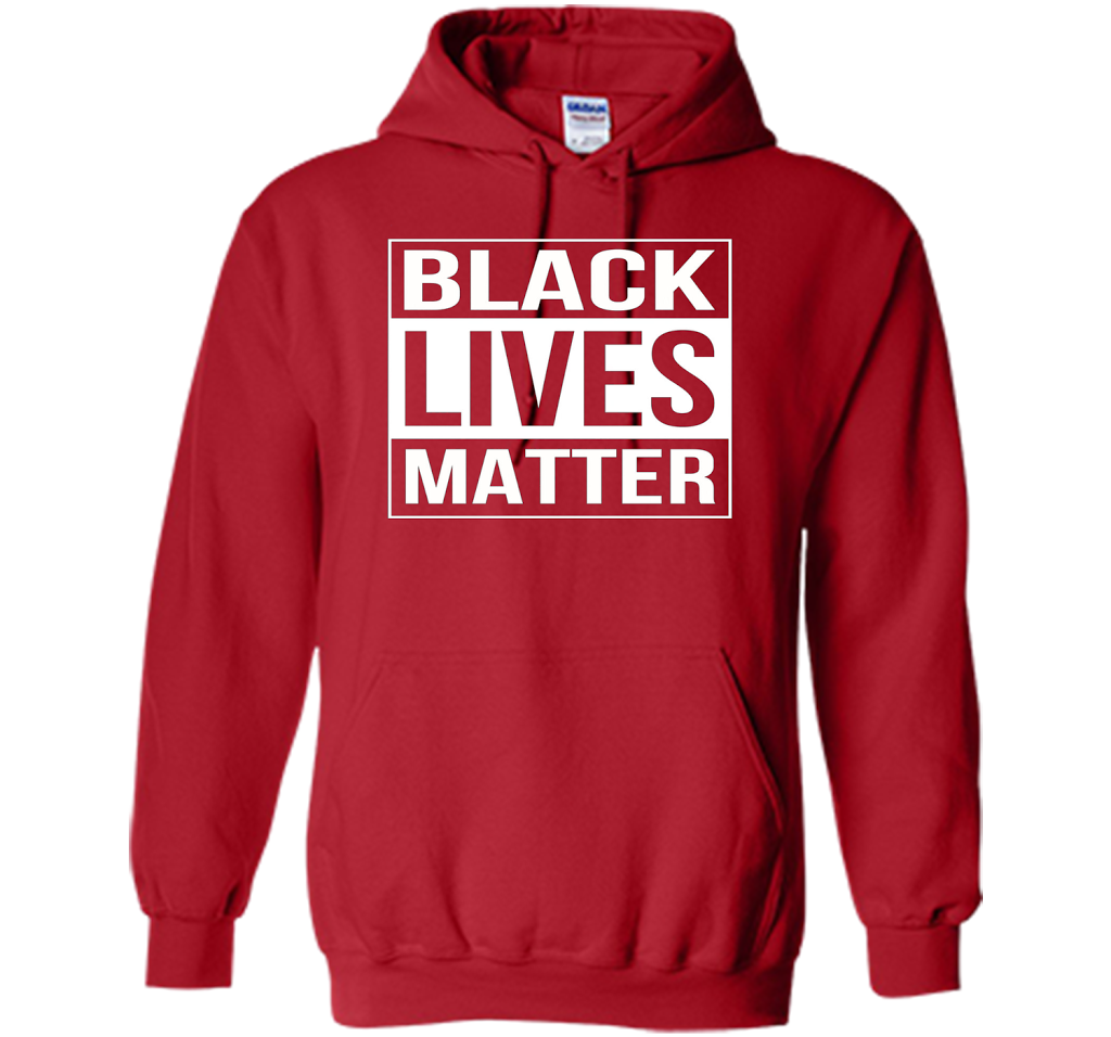 Black Lives Matter Political Protest T-Shirt shirt Red