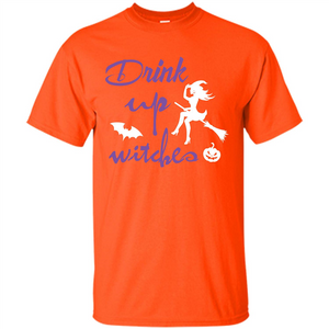 Halloween T-shirt Drink Up Witches T-shirt