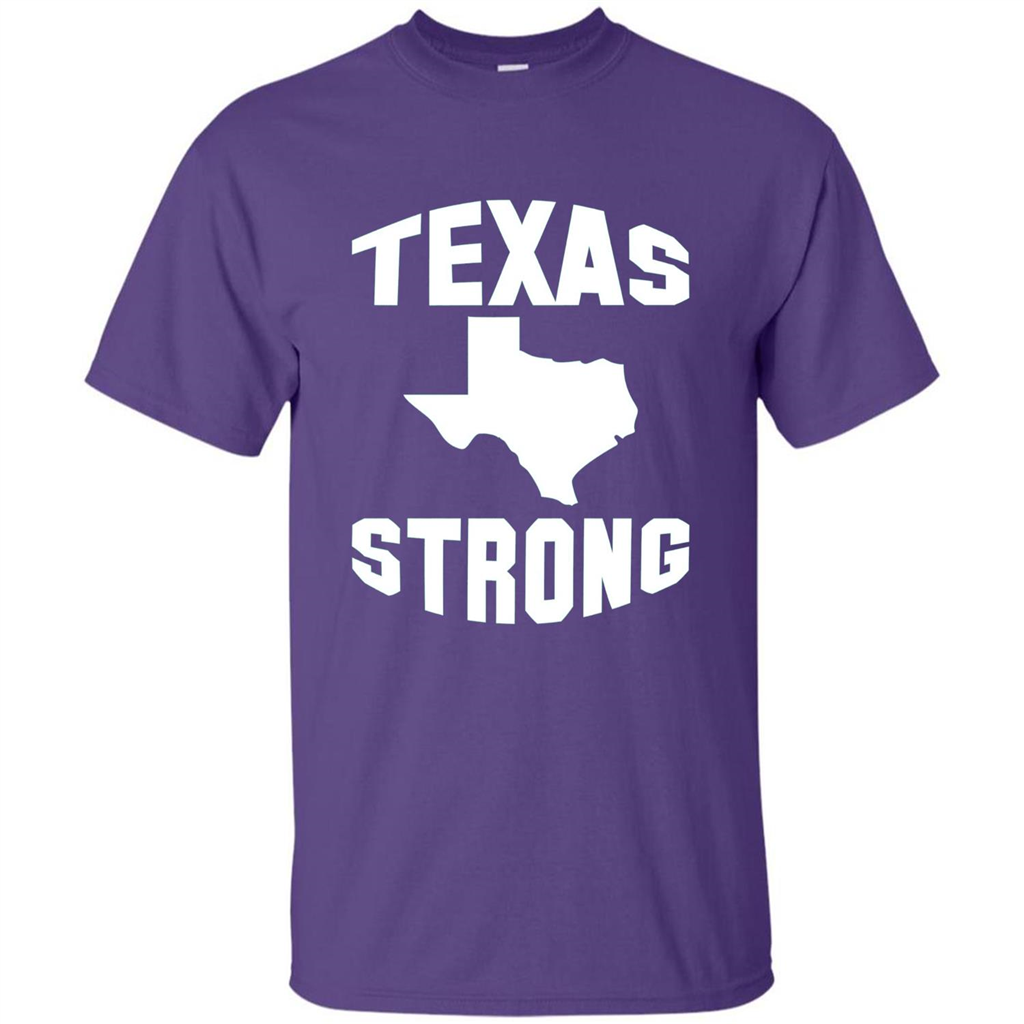 Texas Strong T-shirt Purple