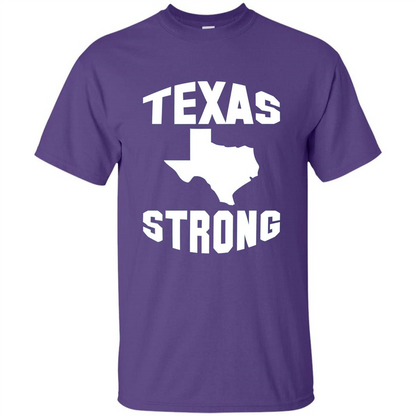 Texas Strong T-shirt Purple