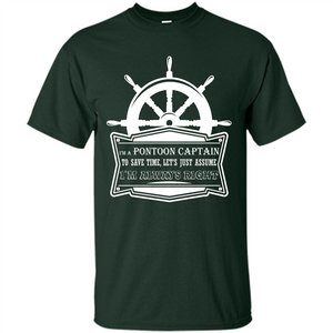 I'm A Pontoon Captain T-shirt