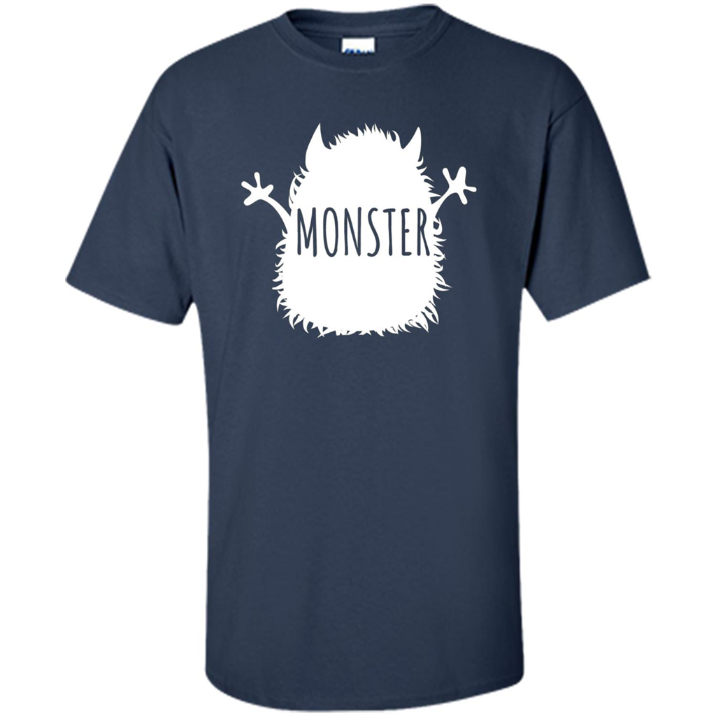 I've Created A Monster - Matching Halloween T-shirt Family T-shirt Navy
