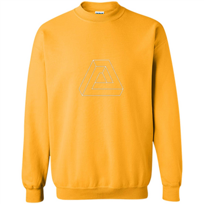Optical Illusion - Impossible Figure T-shirt Gold