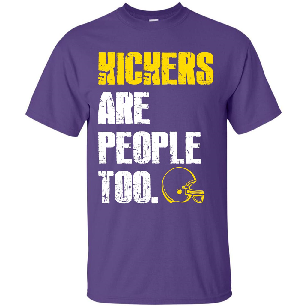 Kickers T-shirt Kickers Are People Too T-shirt Purple