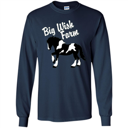 Farmer T-shirt Big Wish Farm T-Shirts Navy