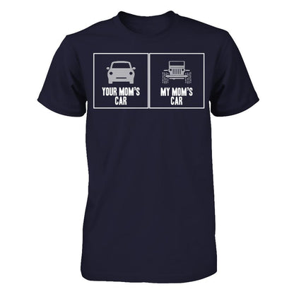 Your Mom's Car- My Mom's Car Next Level - Unisex Fitted Tee Midnight Navy