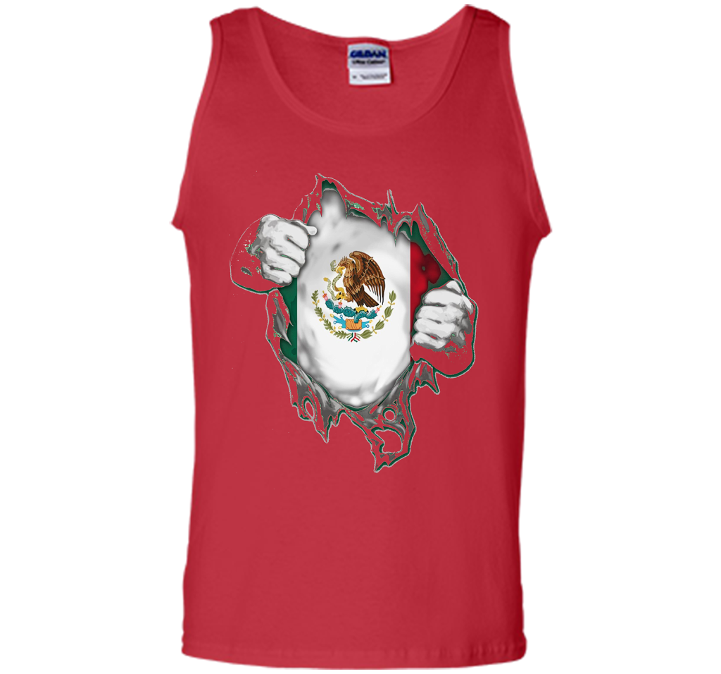 T Shirt for Super Mexico cool shirt Red