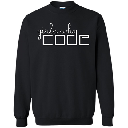 Girls Who Code T-Shirt. I'm A Girl Who Codes T-Shirt Black