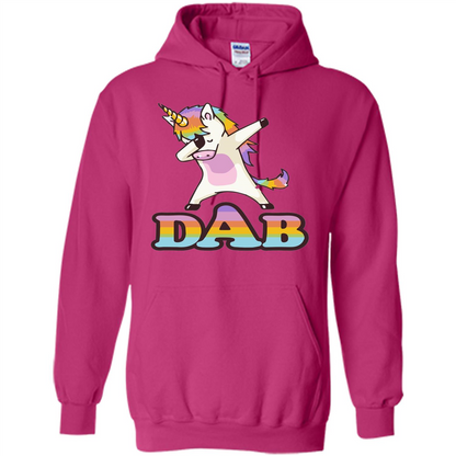 Cute Unicorn Dabbing T-shirt Heliconia