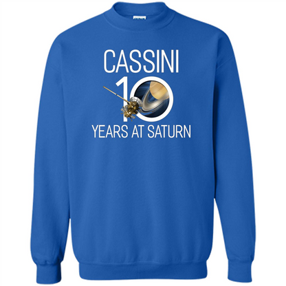 Cassini 10 Years at Saturn T-shirt Royal