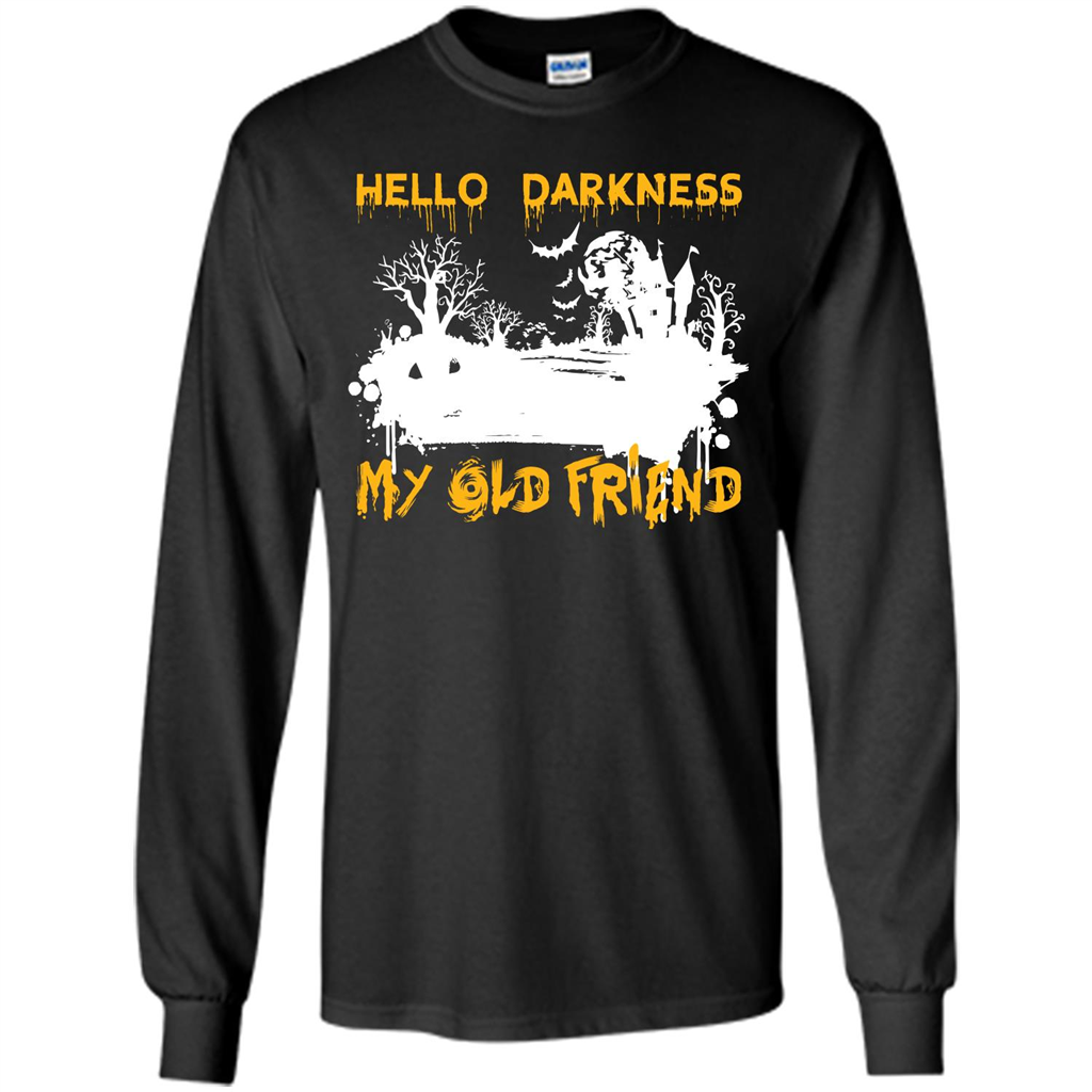 Halloween T-shirt Hello Darkness My Old Friend T-shirt