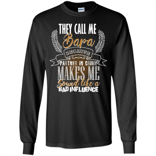 Funny Bapa T-shirt They Call Me Bapa Black