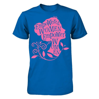 Empowered Women Empower Women (Pink) T-shirt Gildan - Short Sleeve Tee Royal