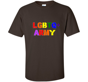 LGBTQ+ Army T-Shirt cool shirt