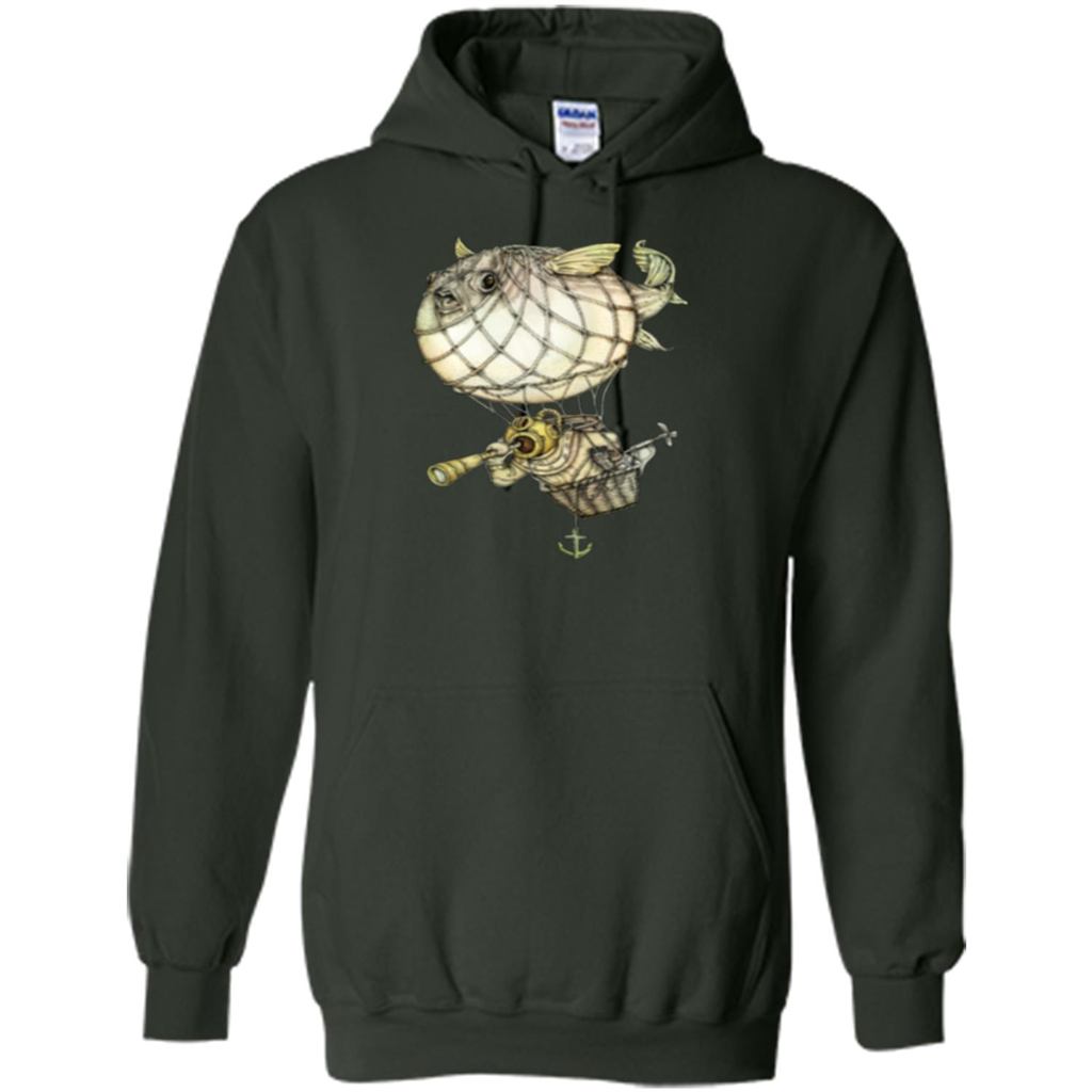 Blowfish T-shirt Captive Balloon T-shirt Forest Green
