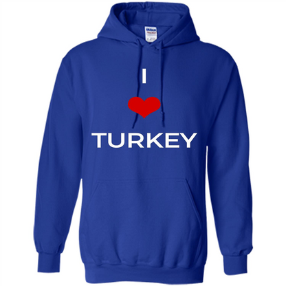 I Love Turkey T-shirt Royal