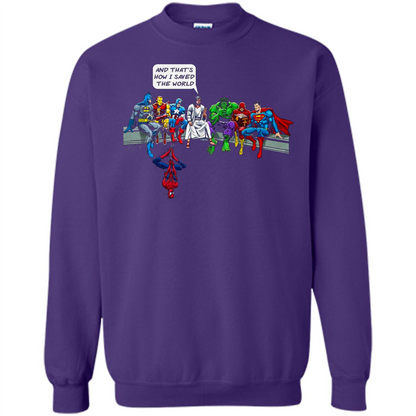 And That's How I Saved The World T-shirt