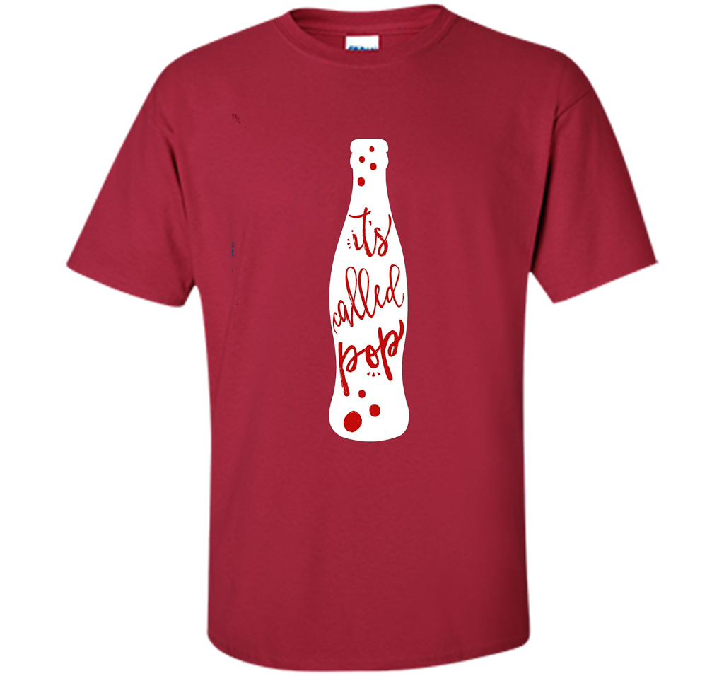 It's Called POP - funny debate handwritten style tshirt t-shirt Cardinal