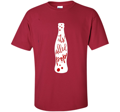 It's Called POP - funny debate handwritten style tshirt t-shirt Cardinal