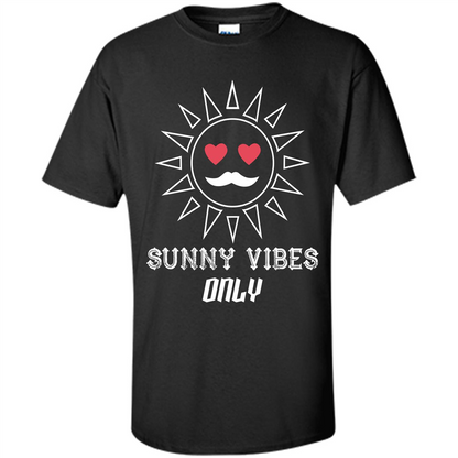 Sunny Vibes Only T-shirt Black