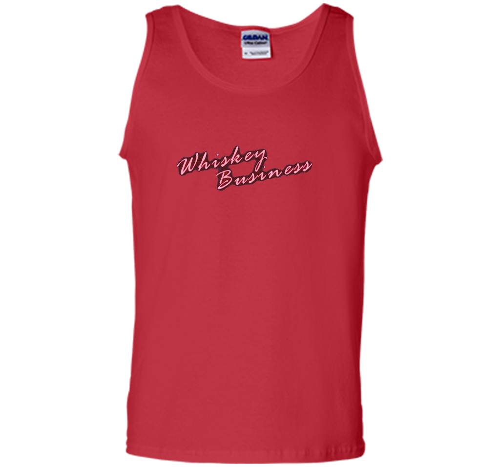 Whiskey Business Drinking 80's T-shirt shirt Red