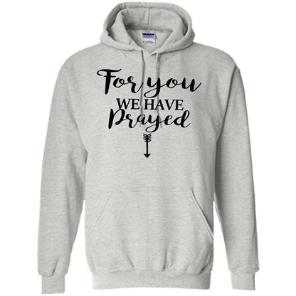 Pregnancy Announcement T-shirt Mother's Day For You We Have Prayed Ash