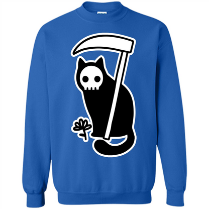 Cat Grimm Reaper T-shirt Royal