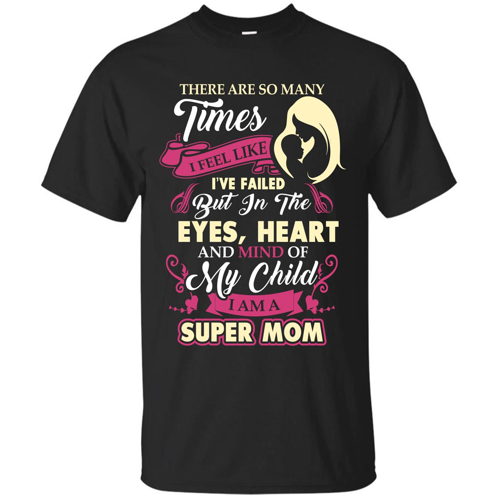 Mommy T-shirt There Are So Many Times I Feel Like T-shirt Black