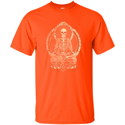 Starving Buddha - Weathered Halftone T-shirt Orange