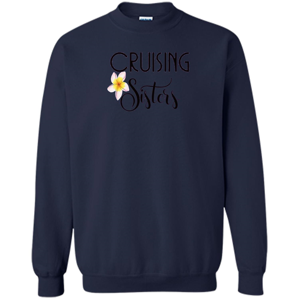 Cruising Sisters T-Shirt Cruise Vacation T-shirt Navy